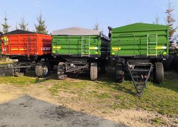 Przyczepa rolnicza niemiecka IFA 8T WYWROTKA 3 strony