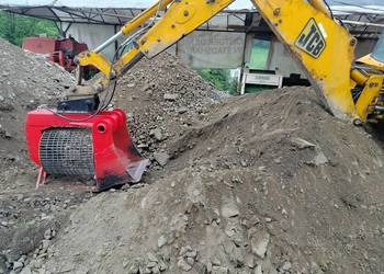 Łyżka przesiewająca do koparki