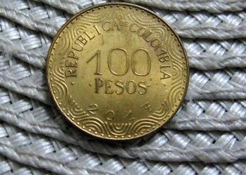 Kolumbia 100 Peso 2017r