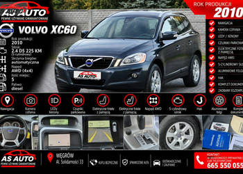 Volvo XC 60 2,4D5 225KM AWD/SUMMUM/Navi/Skóra/Alufelgi/Led/Xenon/Serwis/ I…