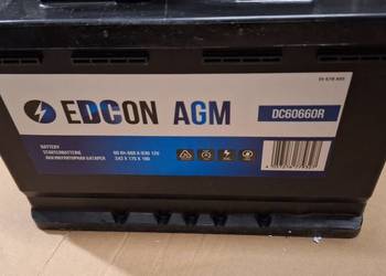 Akumulator Edcom  AGM  60 ah  dc60660r 660 A