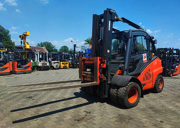 Wózek widłowy Linde H45D-02 4,5 t triplex 5,86 m diesel| bliźniaki |2014
