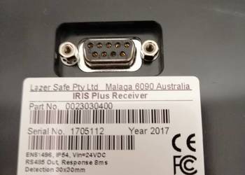 LAZER SAFE IRIS PLUS RECEIVER