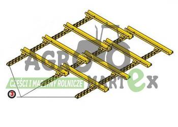 89837257 zestaw łańcuchów przenośnika pochyłego NEW HOLLAND