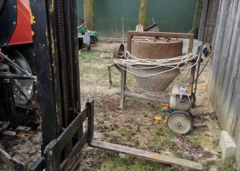 Maszt do ciągnika ładowacz big bag paleciak