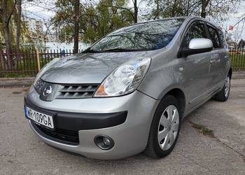 Nissan Note 1.6 benzyna 2006 TEKNA klima hak