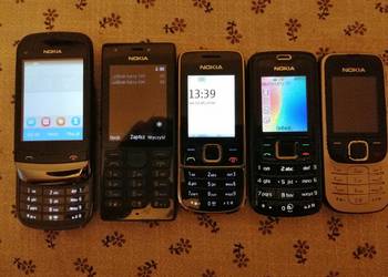 TELEFONY NOKIA Z ŁADOWARKAMI