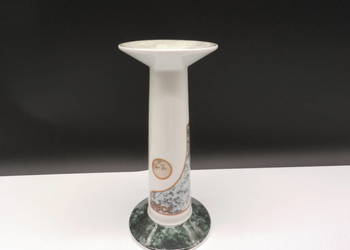 Porcelanowy świecznik niemieckiej marki Hutschenreuther