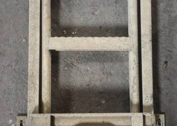 Drabinka podest stopień do kontenera chłodni magazynu