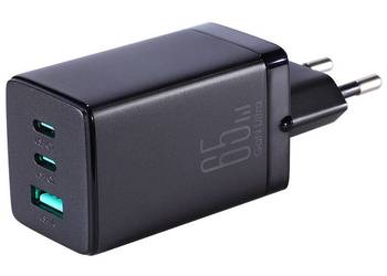 Szybka ładowarka sieciowa USB 2 x typ C USB-C QC 3.0 PD 65W