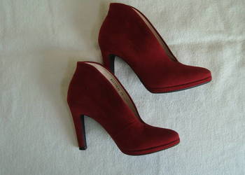 Czerwone buty na obcasie Peter Kaiser rozmiar 35