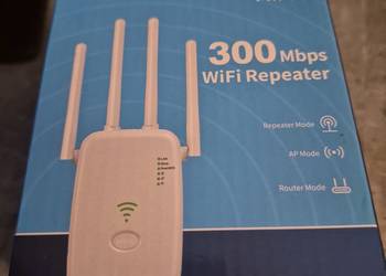 wzmacniacz sygnału WiFi o prędkości 300 Mb/s