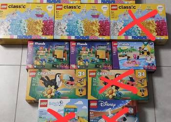 Różne zestawy LEGO