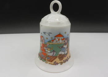 Dzwonek świąteczny porcelana HUTSCHENREUTHER z kolekcji "Ostseeinsel"