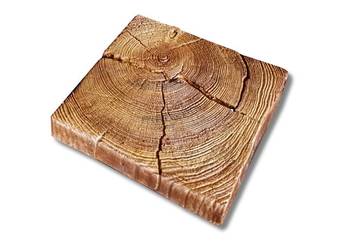 Pieniek Kwadratowy - Imitacja Drewna do Ogrodów