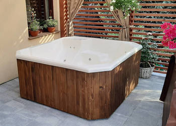 JACUZZI OGRODOWE 5os jakuzi, wanna spa całoroczna