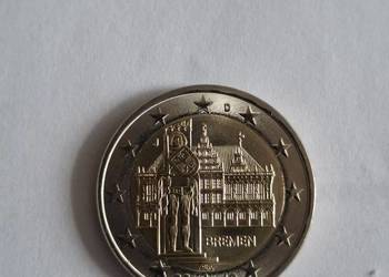 Dwa euro stan minniczy z miennicy hamburgu ma 25 zstuk.