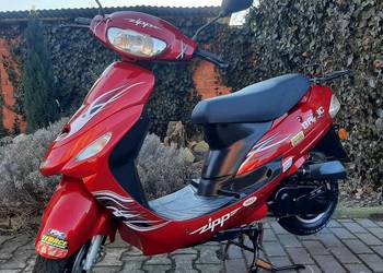 Zadbany skuter Zipp Basic 50 4t 2011r 1wł tylko 1598km 65km/h.