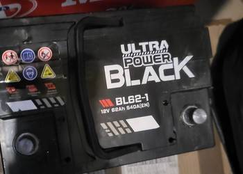 OKAZJA !! Sprzedam nowy akumulator Ultra Power Black 62AH 540A