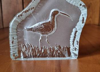 Przycisk do papieru * Ptak * Szkło * Kryształ