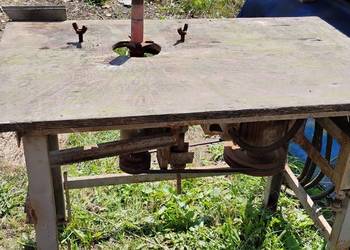Frezarka stołowa, samoróbka z silnikiem 1,5 KW