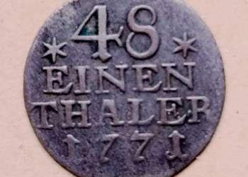Prusy 1/48 Talara, 1771 r.