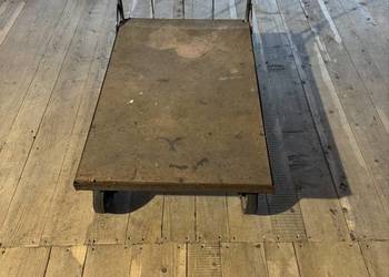 Wózek platformowy 4-kołowy pod europalety – sprawny