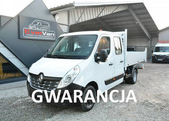 Renault Master wywrotka 6 osobowa brygadówka doka bliźniak