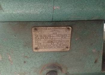 Szlifierka stołowa NRD VEB Galvanotechnik Leipzig ES 160/150 420W DDR