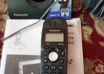 Okazja Telefon bezprzewodowy Panasonic+gratis stary tel. tulipan