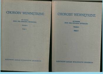 Choroby wewnętrzne - Edward Szczeklik / 1968 / medycyna / interna
