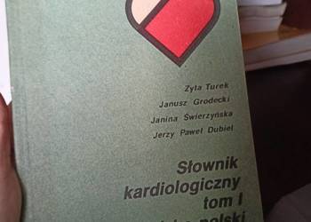 Słownik kardiologiczny książki unikatowe księgarnia Warszawa antykwariat