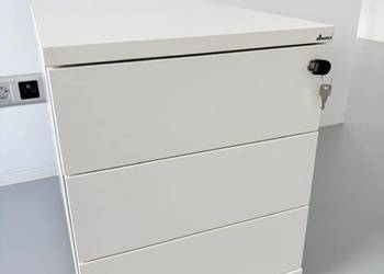 Organizer, kontener na kółkach, 3 szuflady na klucz (posiadam kilka szt)