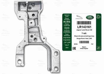 Oryginalny wspornik pasa przedniego lewy Range Rover Velar LR143161