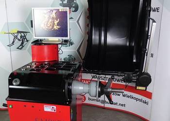 Włoska wyważarka do kół Corghi EM 8070 - automat, LCD, gwarancja, dostawa