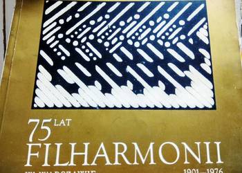 75 lat Filharmonii unikatowe książki outlet antykwariat