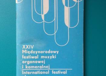 ( 3404 ) XXIV Festiwal Muzyki Organowej I Kameralnej