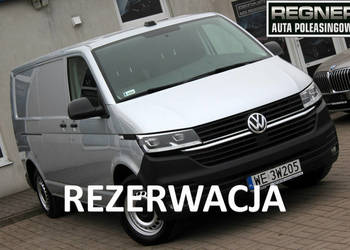Volkswagen Transporter Długi 150KM Kamera LED SalonPL FV23% Webasto Androi…