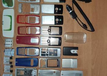 Obudowa Wyświetlacz Klawiatura Nokia Sony Ericsson Ładowarka kabel