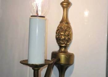 Kinkiet mosiądz vintage