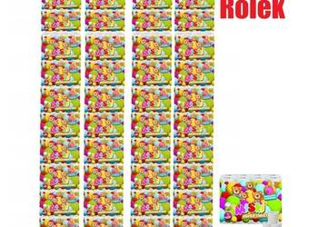 Papier toaletowy Miśki 2304 rolek Biały Celuloza Paleta 96x24 rolki