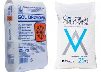 Akcja ZIMA - sól drogowa, chlorek wapnia, chlorek magnezu