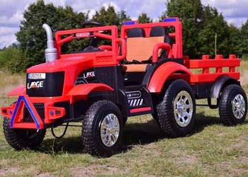 MEGA TRAKTOR LARGE Z PRZYCZEPĄ, POMPOWANE KOŁA, SH6688c