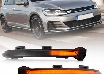 Kierunkowskazy dynamicznie dymione w lusterku golf 7 Touran gti r gtd