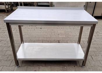 Stół Gastronomiczny z Półką - 120/60/85 cm - M.1561.N