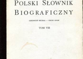 Polski Słownik Biograficzny T.VIII