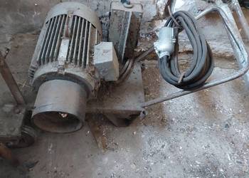 Silnik 7,5 kw na wózku