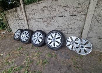 Koła zimowe 16" Ford 4 szt. – Barum Polaris 5 + 6 szt. kołpaków