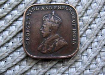Straits Settlements 1 Cent 1920r
