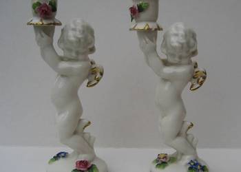 Figurki Świeczniki von Schirholz , Plaue , 2 szt.